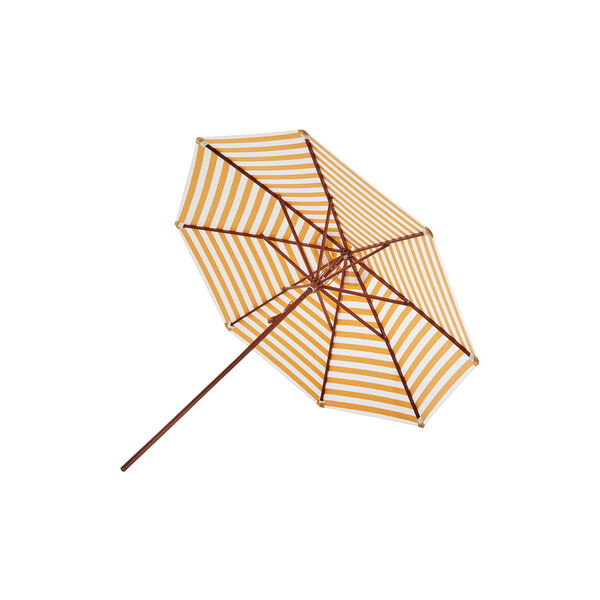 Messina Umbrella Ø270, golden yellow stripe, Fritz Hansen