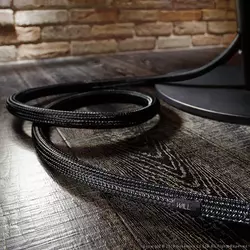 Cord Cover, black, Wall Collection