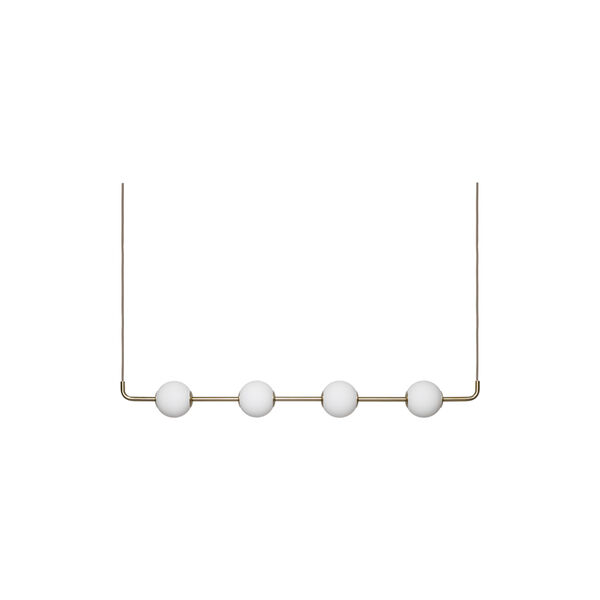Audrey Linear Pendant, brass, UMAGE