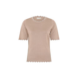 BB Viscose Kni tw. Edge, beach sand, Micha