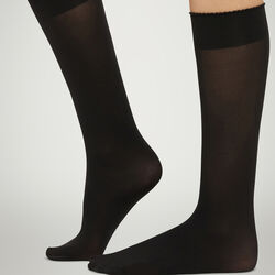 Velvet de Luxe 50 Knee-Highs, black, Wolford
