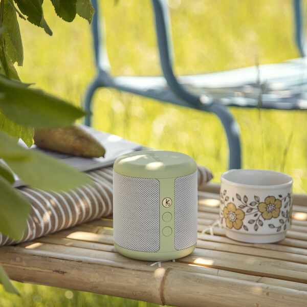 Karl Bluetooth H&oslash;jttaler, dusty olive, Kreafunk