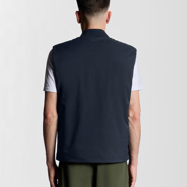 Quilted Shell Gilet, dark navy, Lyle & Scott