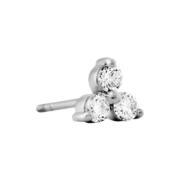 Fryd Diamant &oslash;restik L, hvidguld, Ro Copenhagen
