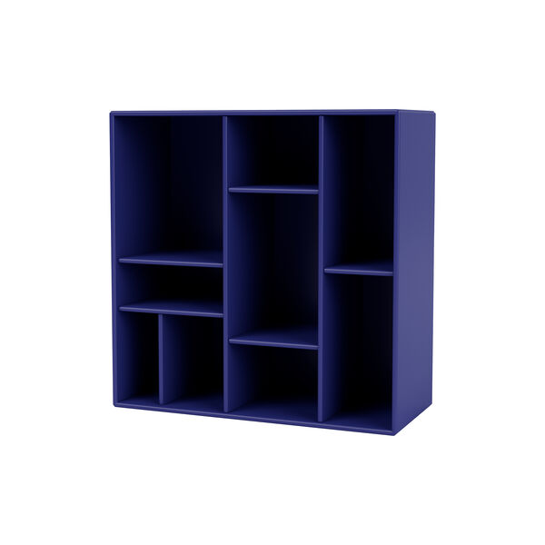 Montana 1613 reol med hjul, 135 monarch/black, Montana Furniture