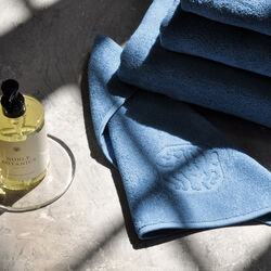 DAMASK TERRY vaskeklud, bright blue, Georg Jensen Damask