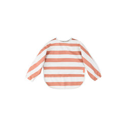 Hagesm&aelig;k med &aelig;rmer og lomme, stripes papaya, Done by Deer