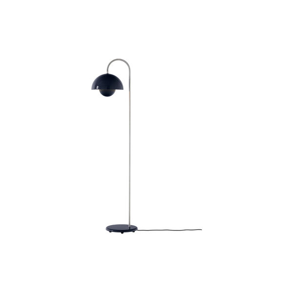 Flowerpot VP12 Floor Lamp, steel blue, &Tradition
