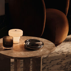 Ripple Tumblers 2 stk., smoked grey, Ferm Living