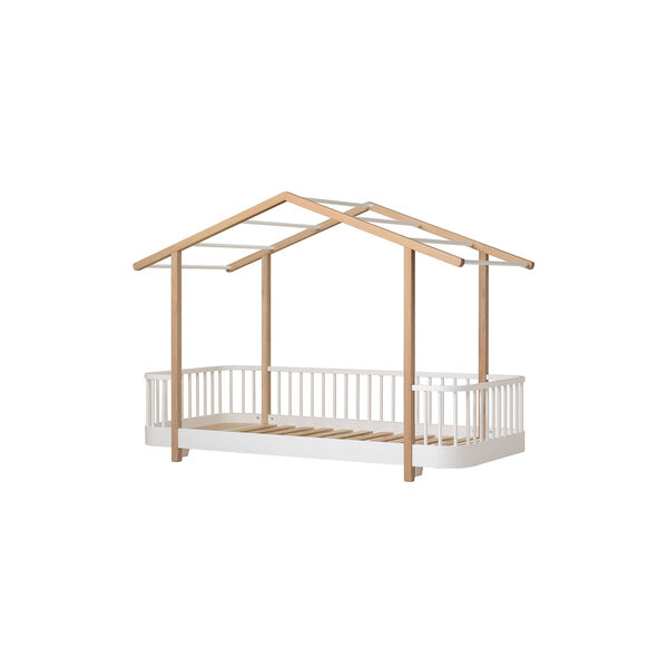 Wood Original husseng, hvid/eg, Oliver Furniture