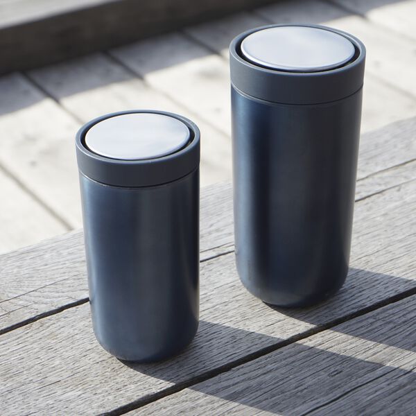 To Go Click termokop 0,2 L, dark blue metallic, Stelton