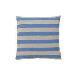 Outdoor Stripe pude, blue, Compliments