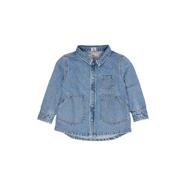 Organic Jeans Jacket, lt. blue indigo washed, Copenhagen Colors Organics