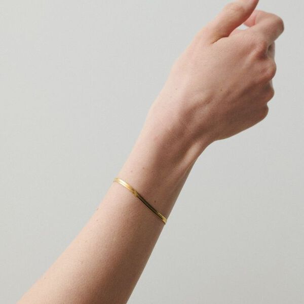 Thelma armb&aring;nd, guld, Pernille Corydon Jewellery