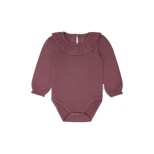 HCBritt Frill, plum, Hust & Claire