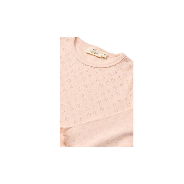 Pointelle Heart LS Tee, Copenhagen Colors Organics