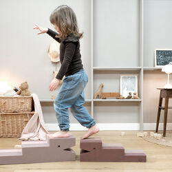 Krokodille M, vintage rose, bObles