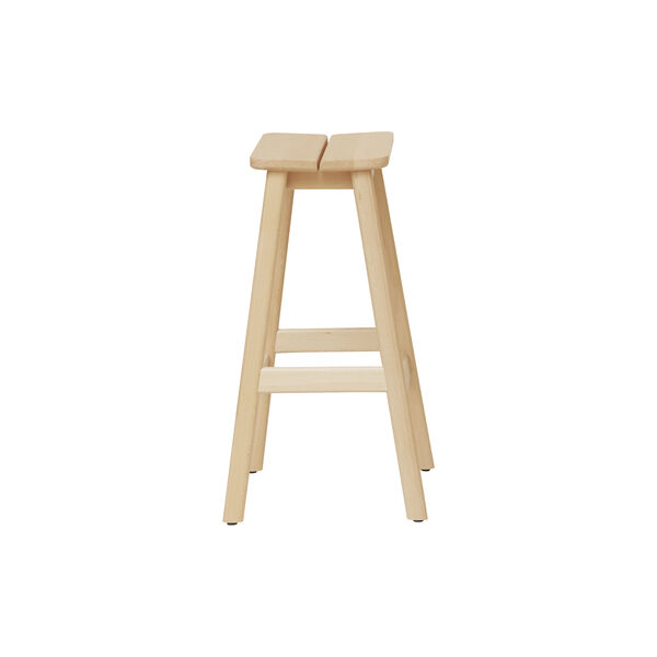 Angle Standard Bar Stool, beech, Form & Refine