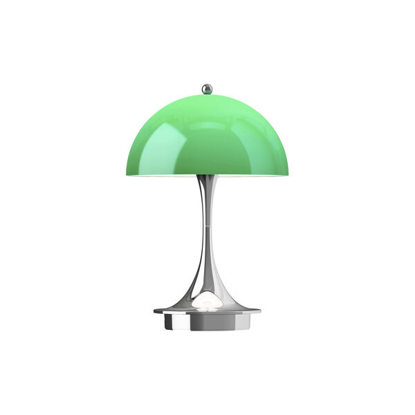 Panthella 160 Original Portable bordlampe, opal green, Louis Poulsen