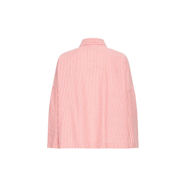IH Giley Shirt, birch/pink stripe, ICHI