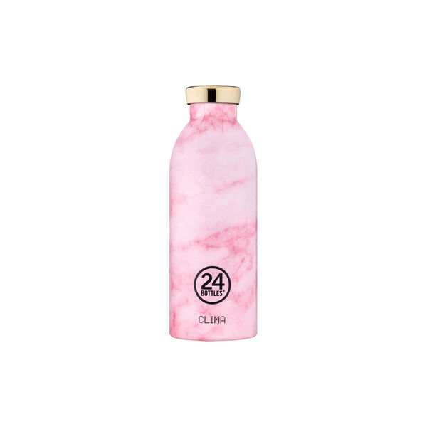 Clima Termoflaske, pink marble, 24Bottles