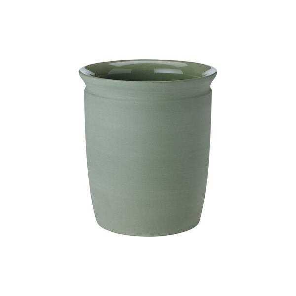 Knabstrup Syltekrukke 1 L, olive, Knabstrup Keramik