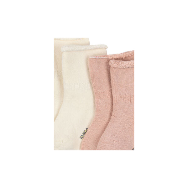 Vicino 2-pack Terry Socks, cameo rose, Konges Sl&oslash;jd