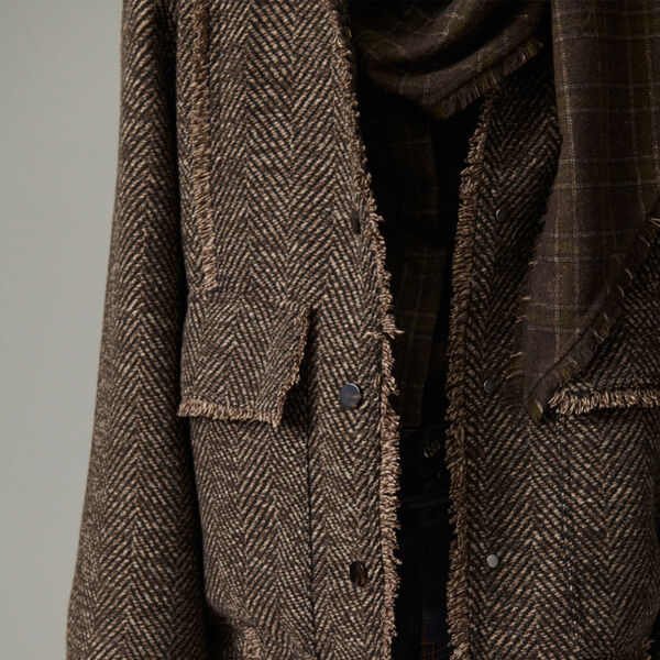 DAYHarry - Wool Structure, brown twill, DAY Birger &eacute;t Mikkelsen
