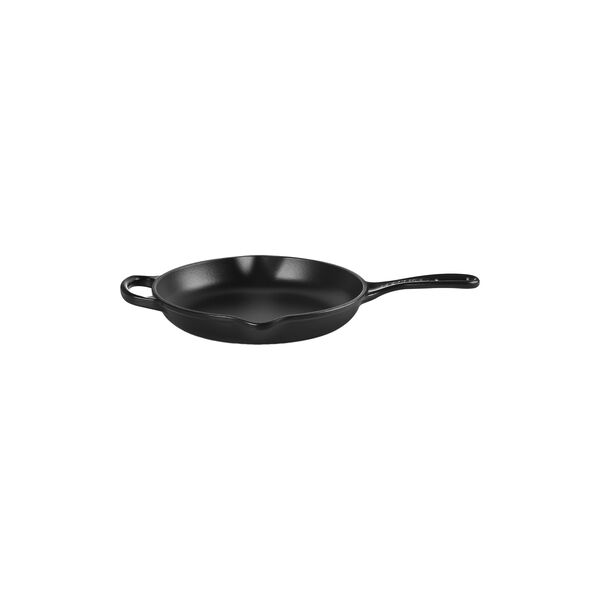 Signature st&oslash;bejern stegepande &Oslash; 23 cm, matte black, Le Creuset