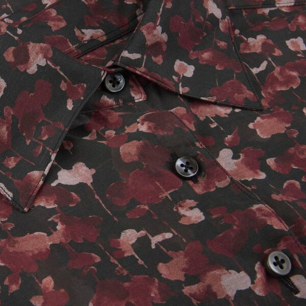 Karina Shirt, black pattern, Stenströms