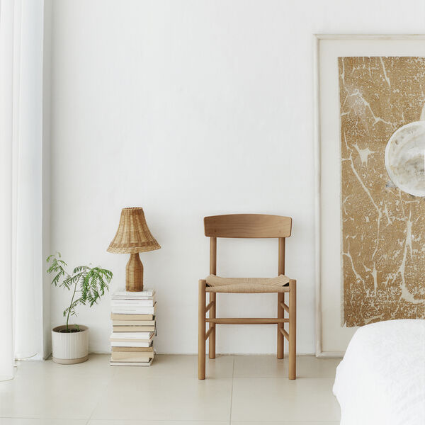 J39 Mogensen stol, vintage lacquered/natur, Fredericia Furniture