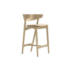 Sibast No 7 barstol, s&aelig;bebehandlet eg/honey, Sibast Furniture