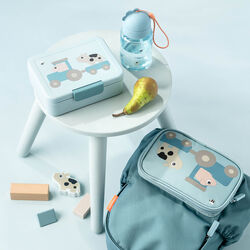 Tiny Farm madkasse m/opdeler, blue, Done by Deer