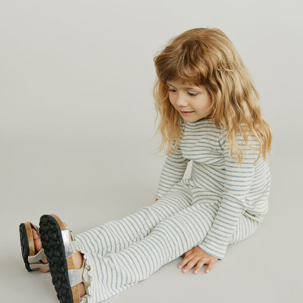 LovaKB Trousers, grey striped, Sofie Schnoor