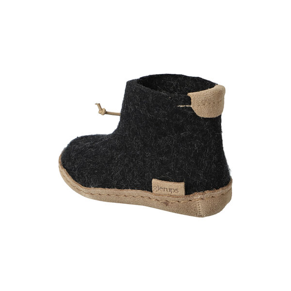 Filtankelstøvle børn, koksgrå Filtankelstøvle børn, koksgrå, Glerups