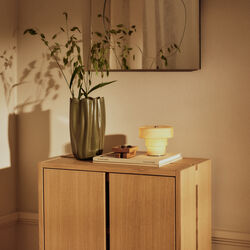 Nium Vase, dark sage, Ferm Living