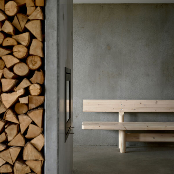 Nords&oslash; b&aelig;nk med rygl&aelig;n, onecollection