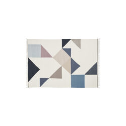 Memo gulvt&aelig;ppe, blue, Linie Design