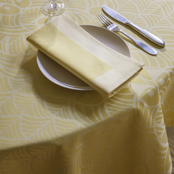 EASTER damaskdug, yellow, Georg Jensen Damask