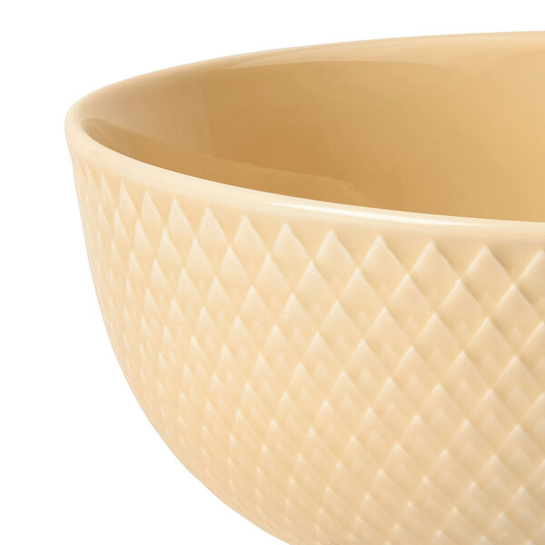Rhombe Color sk&aring;l, sand, Lyngby Porcel&aelig;n