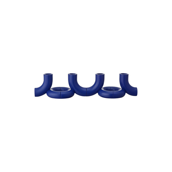 DOODLE Lysestager 2 stk. mazarine blue, Blomus
