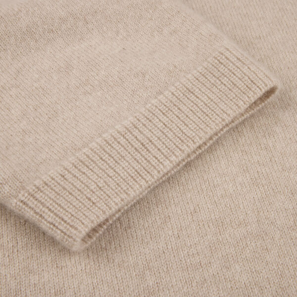 Janet Short sleeve Knit, beige, Stenströms