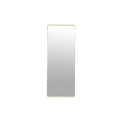 Adnet Rectangular Wall Mirror, cream, GUBI