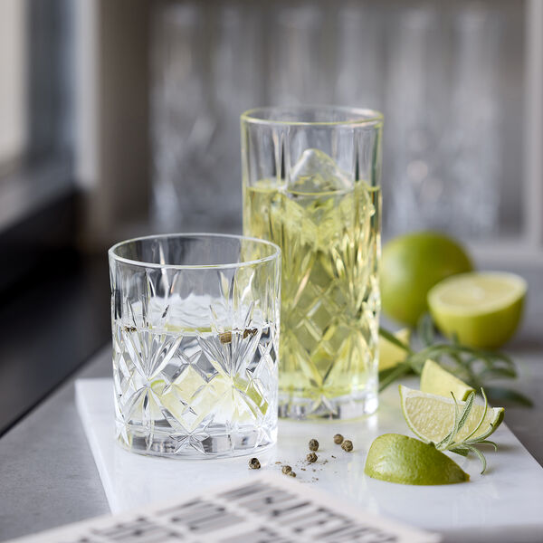 Melodia Whiskyglas/Highball 8 dele, Lyngby Glas