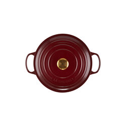 Signature rund gryde Ø 28 cm, garnet, Le Creuset