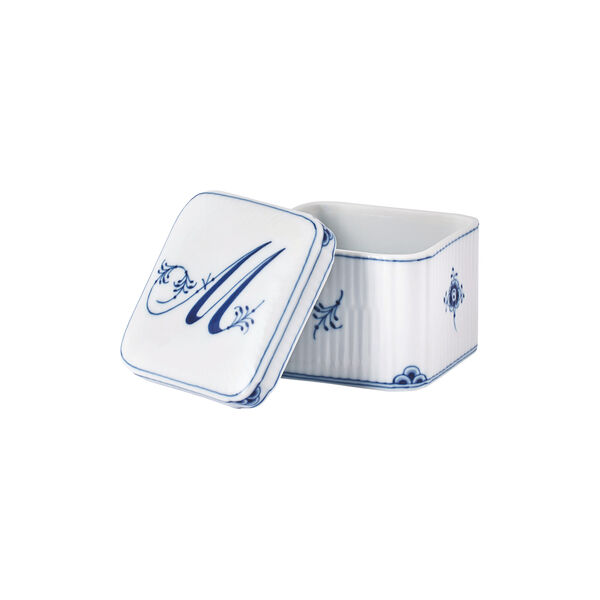 Alfabet bonbonniere, M, Royal Copenhagen