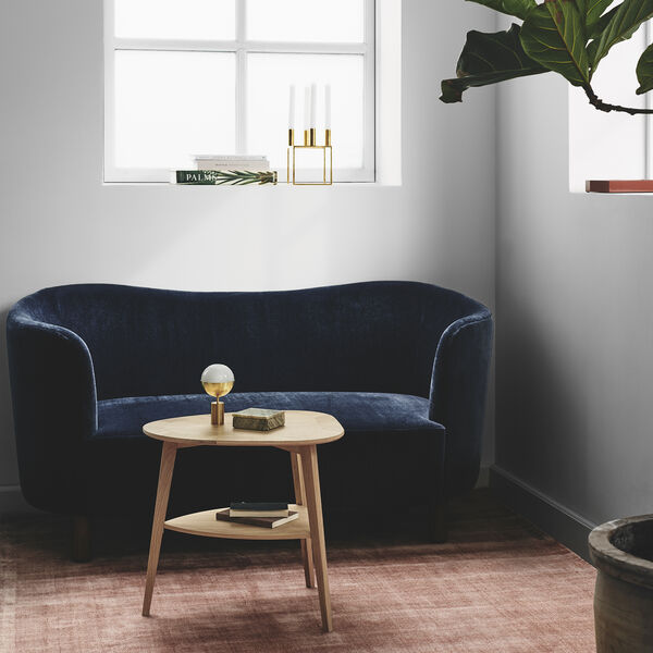 Heart Table, hvidolieret eg, Aakjaer Furniture