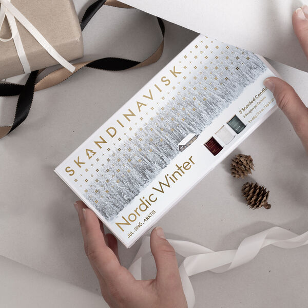 NORDIC WINTER Scented Candle Giftset, Skandinavisk