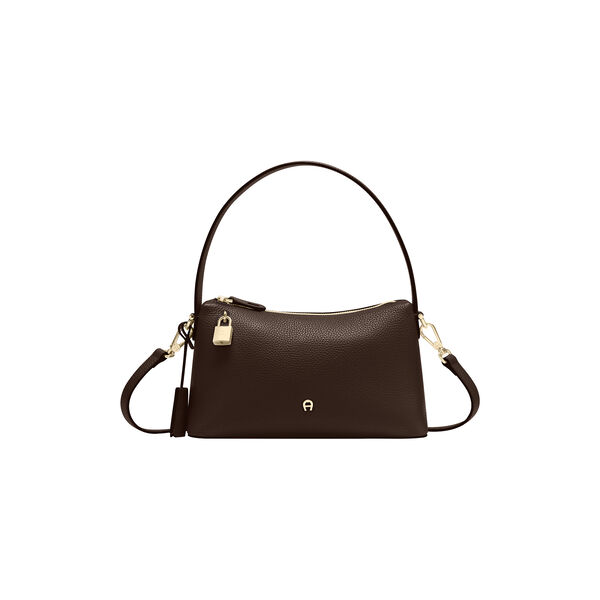 Delia Hobo Bag | Soil Brown | Skuldertaske, Aigner