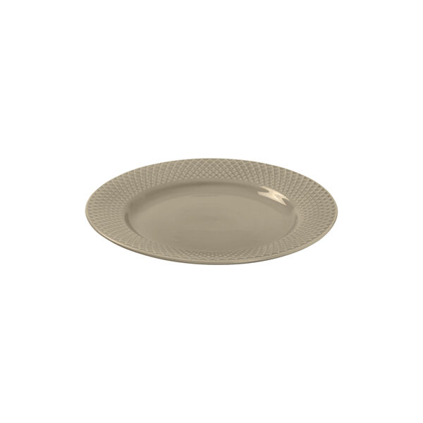 Rhombe Earth Frokosttallerken &Oslash; 23 cm, clay, Lyngby Porcel&aelig;n